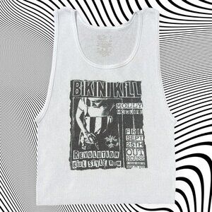 Bikini Kill Revolution Unisex Cropped Tank